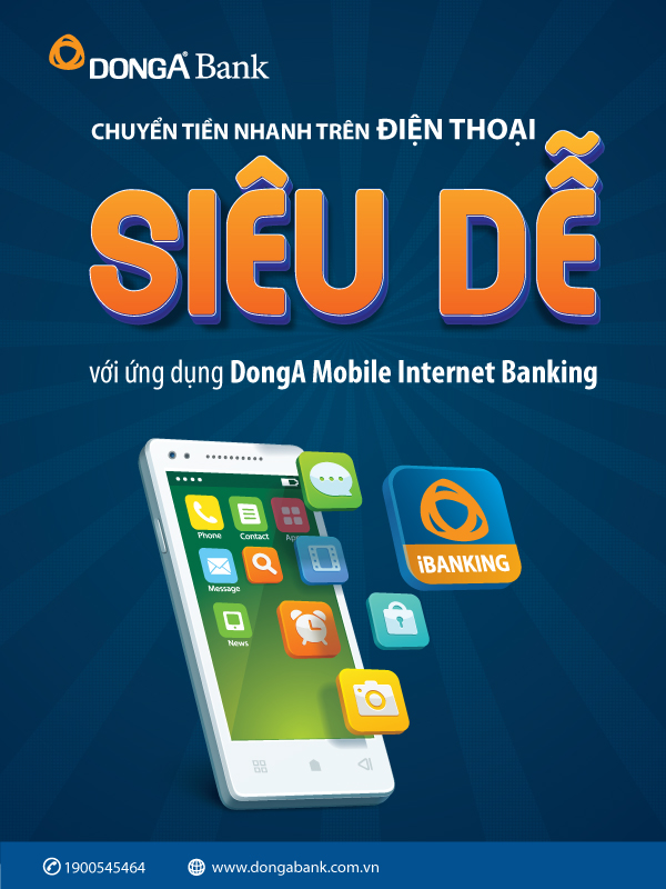 Donga Bank - Dịch Vụ Chuyển Tiền Nhanh 24/7 Ngoài Hệ Thống Donga Bank Trên  Điện Thoại Tại Ứng Dụng Donga Mobile Internet Banking