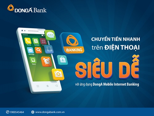 Donga Bank - Donga Bank Nâng Cấp Ứng Dụng Donga Mobile Internet Banking