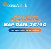 Thông Báo: Triển khai Dịch vụ Nạp Gói Cước Data 3G/4G qua kênh DongA eBanking