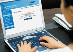 Triển khai Điều chỉnh dịch vụ Ngân hàng Đông Á Điện tử trực tuyến trên Internet Banking
