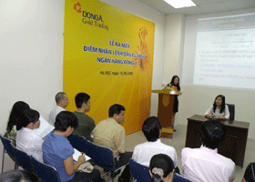 Điểm nhận lệnh giao dịch Vàng DongA Bank tại Hà Nội chính thức hoạt động