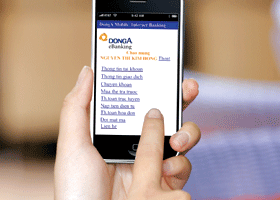 DongA Bank triển khai ứng dụng DongA Mobile Internet Banking