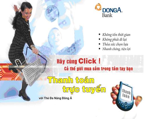 DongA eBanking kết nối Cổng thanh toán OnePay
